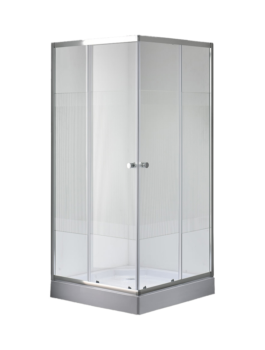 114397 Cabină duș 900x900x1950/130 4mm pătrată Malta LiniaH2O