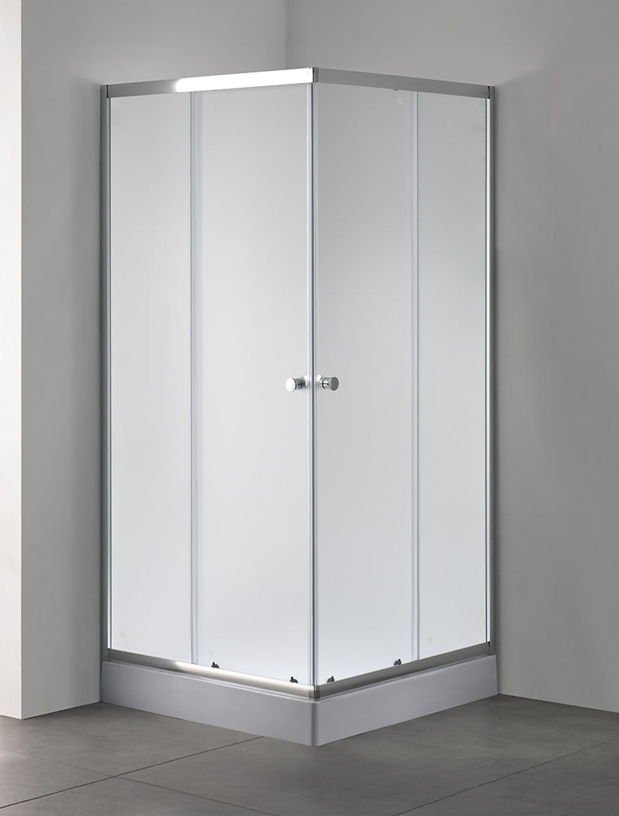 114396 Cabină duș 900x900x1950/130 4mm pătrată Carla LiniaH2O