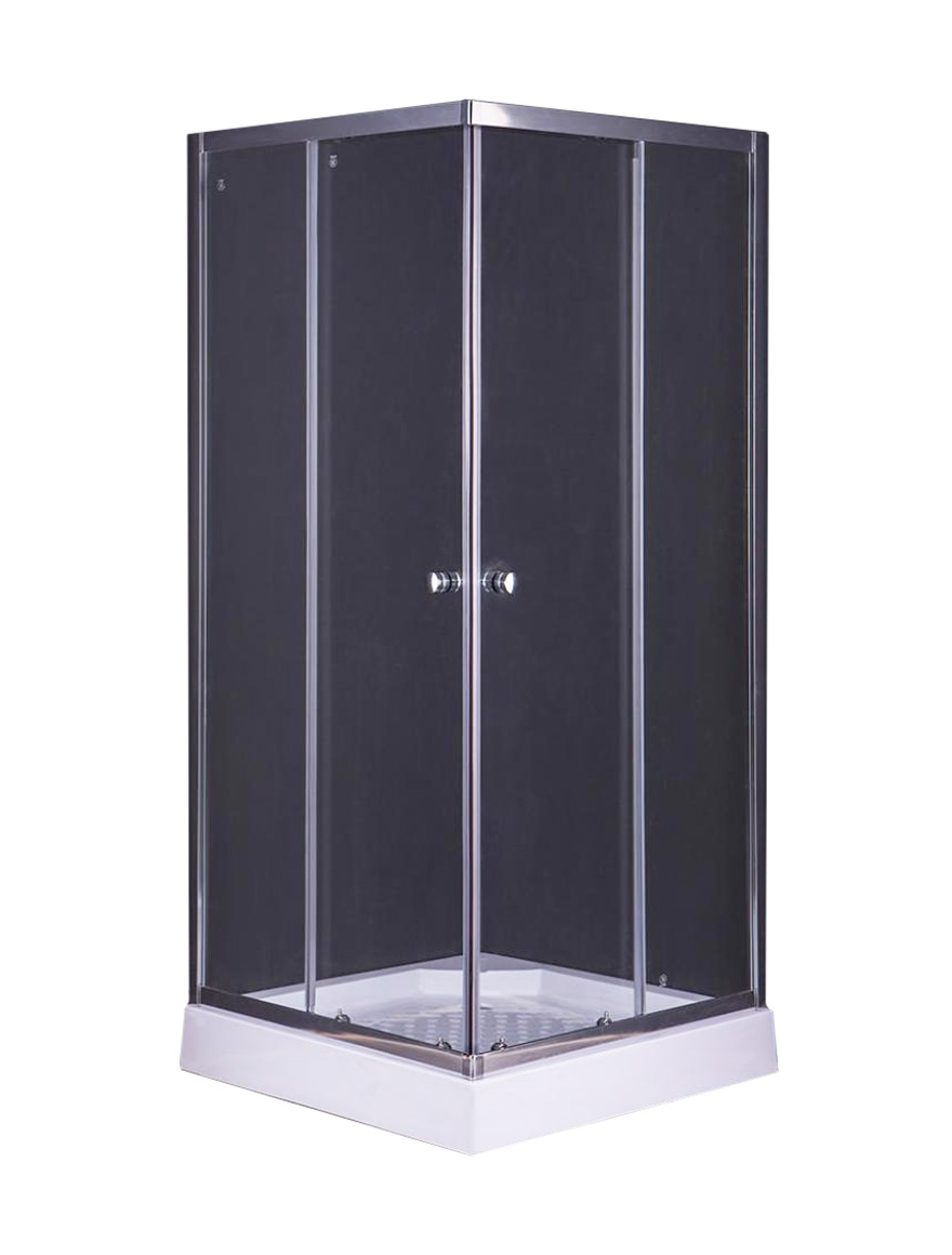 114395 Cabină duș 900x900x1950/130 4mm pătrată Irma LiniaH2O