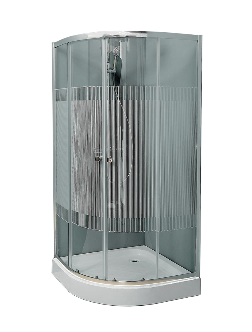 114393 Cabină duș 900x900x1950/130 4mm Malta LiniaH2O