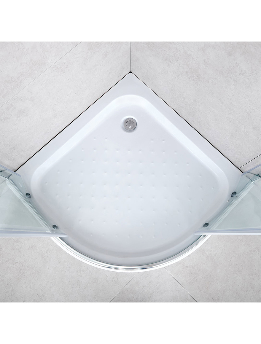 114391 Cabină duș 900x900x1950/130 4mm Irma LiniaH2O