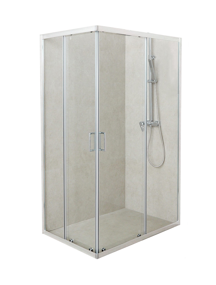 107746 Cabină duș 1200x800x1900 6mm universală Granta LiniaH2O