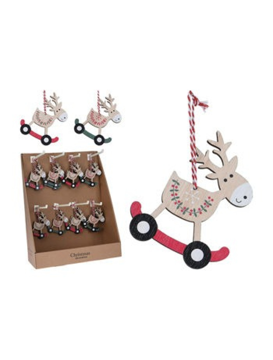 Decorațiune pentru brad Cerb 10X7cm