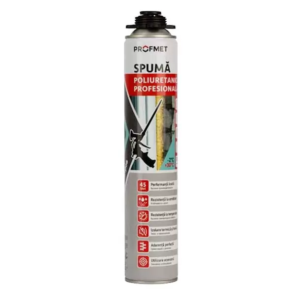 740607 Spumă poliuritanică profesională 750ml