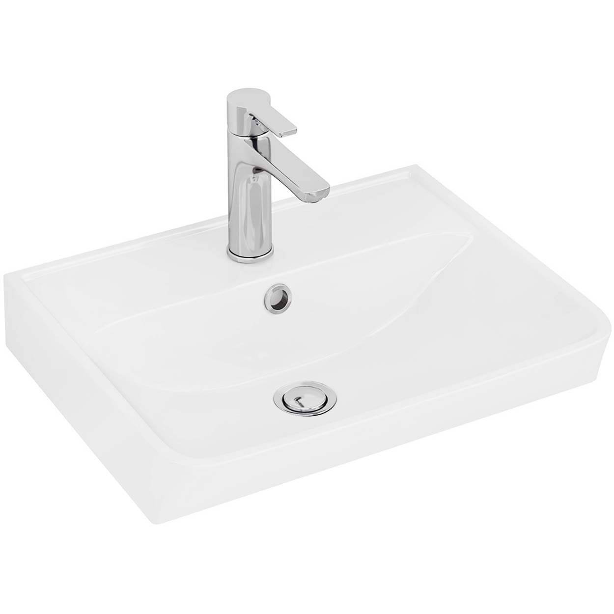 108404 Накладной умывальник Sanovit Neon 500×415×160 мм 19050