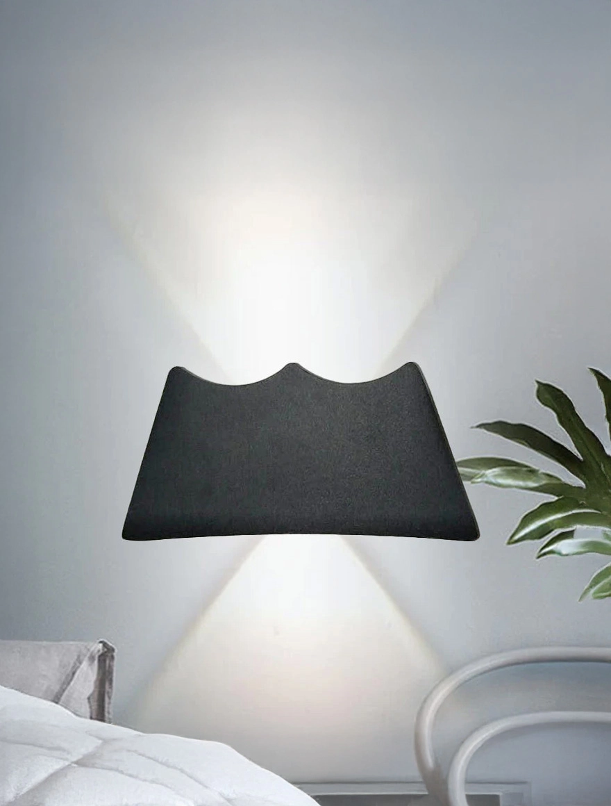 Светодиодный садовый светильник BAT-6 6 Вт 4200K IP54 черный HOROZ