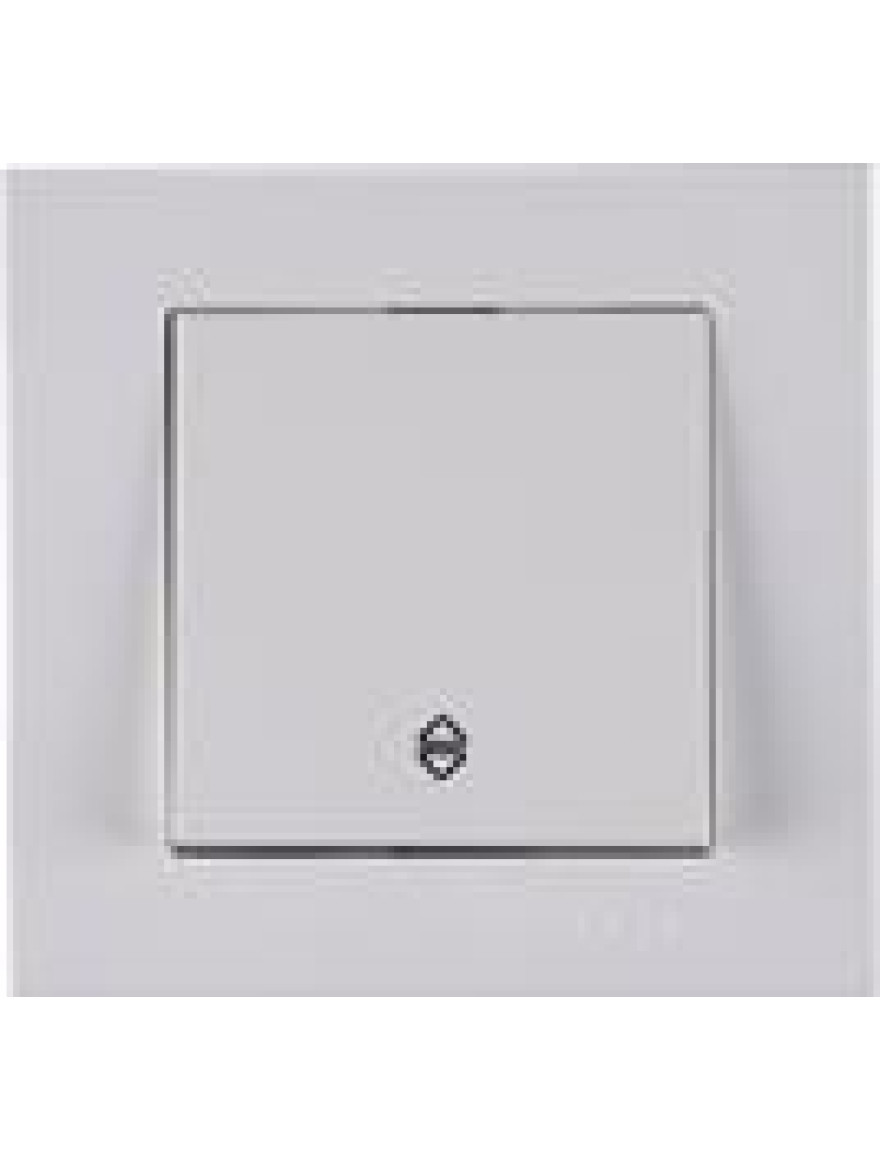 Întrerupător unitar cap-scară 10A alb Karen Arvia