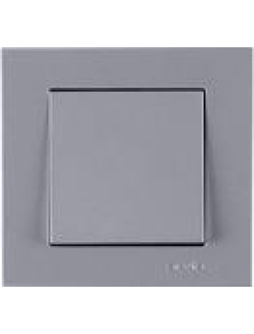 Întrerupător unitar 10A argintiu Karen Arvia