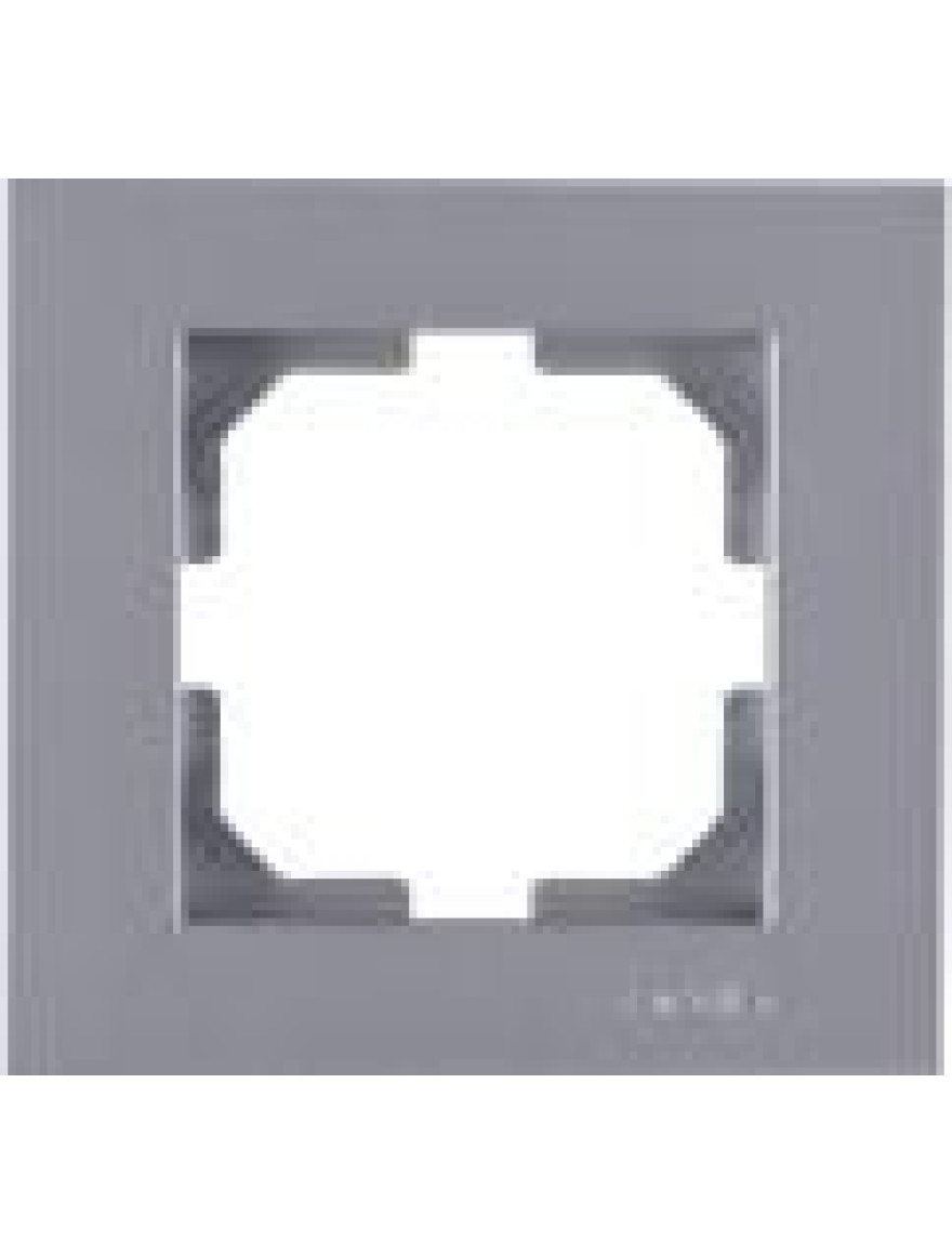 Ramă 1 loc argintie Karen Arvia