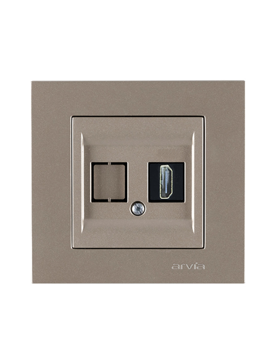 Priză HDMI titan Karen Arvia