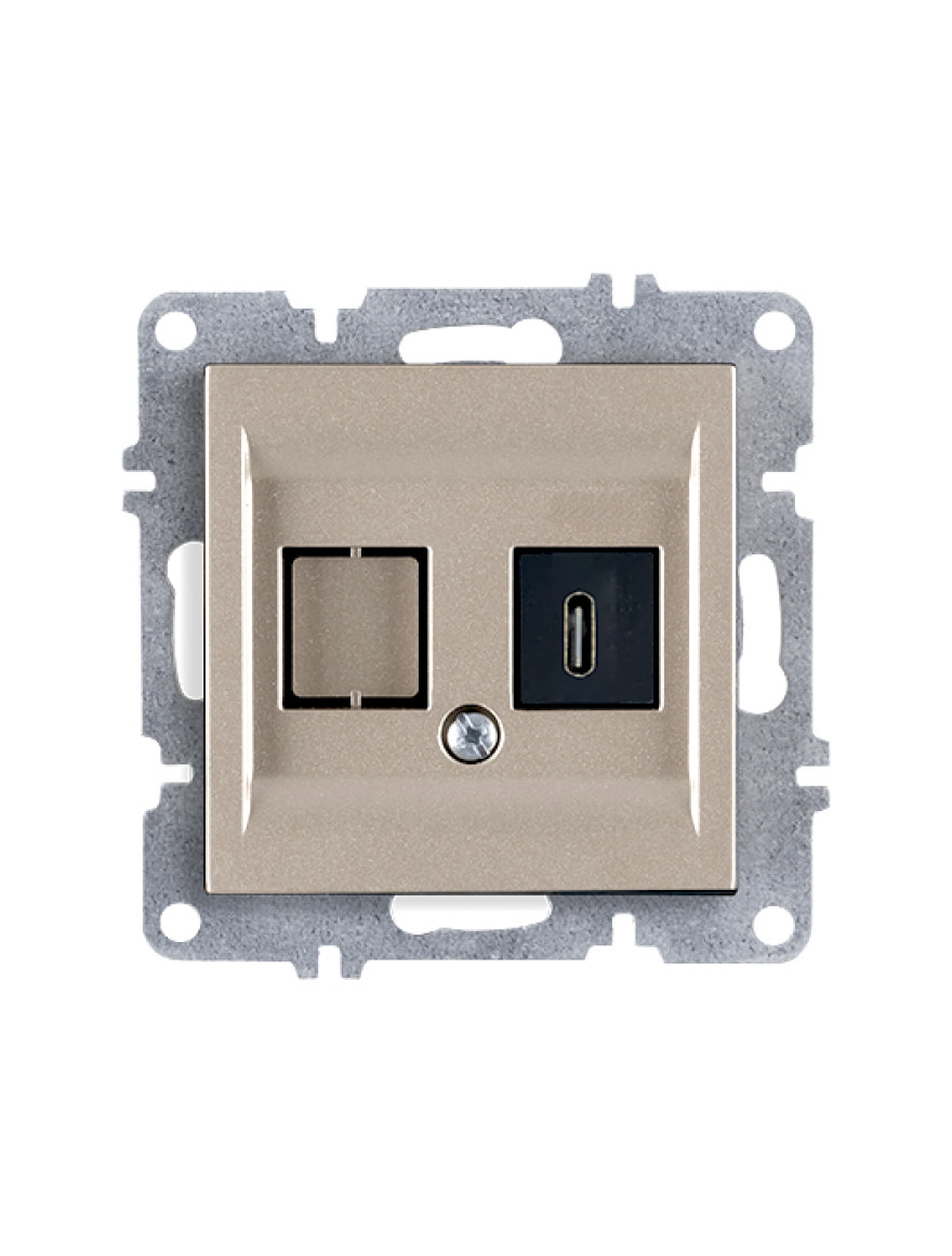 Priză Type C titan Karen Arvia