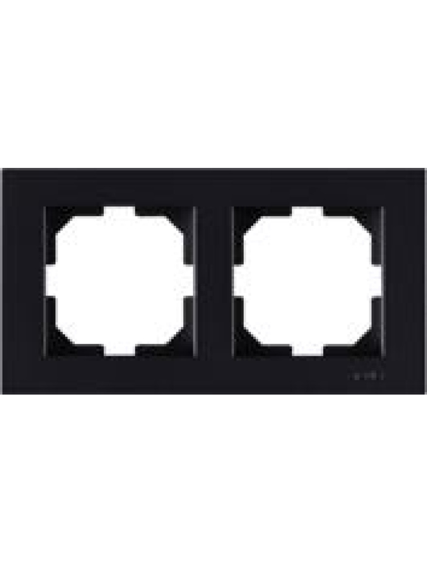 Ramă 2 loc soft black Karen Arvia