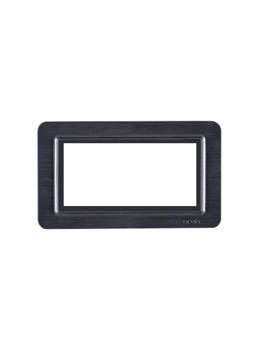 Ramă pentu priză dublă antracit Lavin Arvia