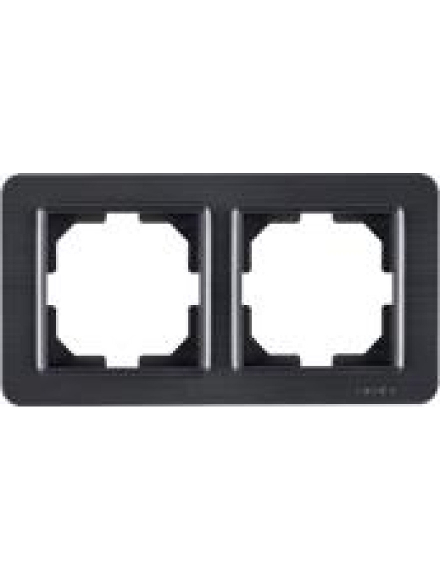 Ramă 2 loc magnetic grey Lavin Arvia