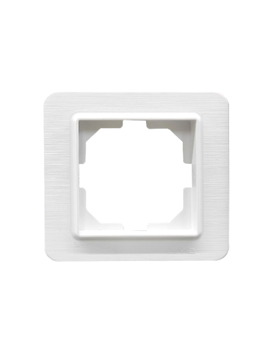 Ramă 1 loc albă mat Lavin Arvia