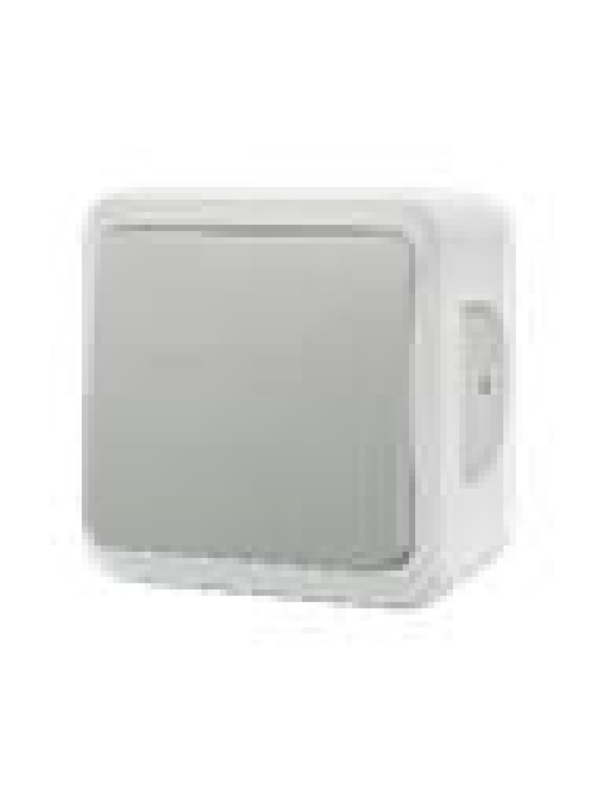 Întrerupător aplicat 1cl. IP22 sur/alb NE-AD