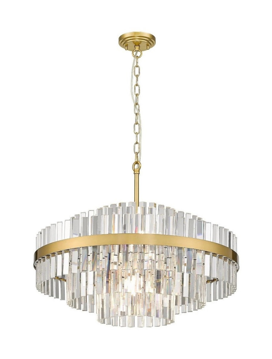 Lustră P0567-12A-2GAC CONSTANTINOPLE 12xG9 max 40W metal+glass ZUMALINE