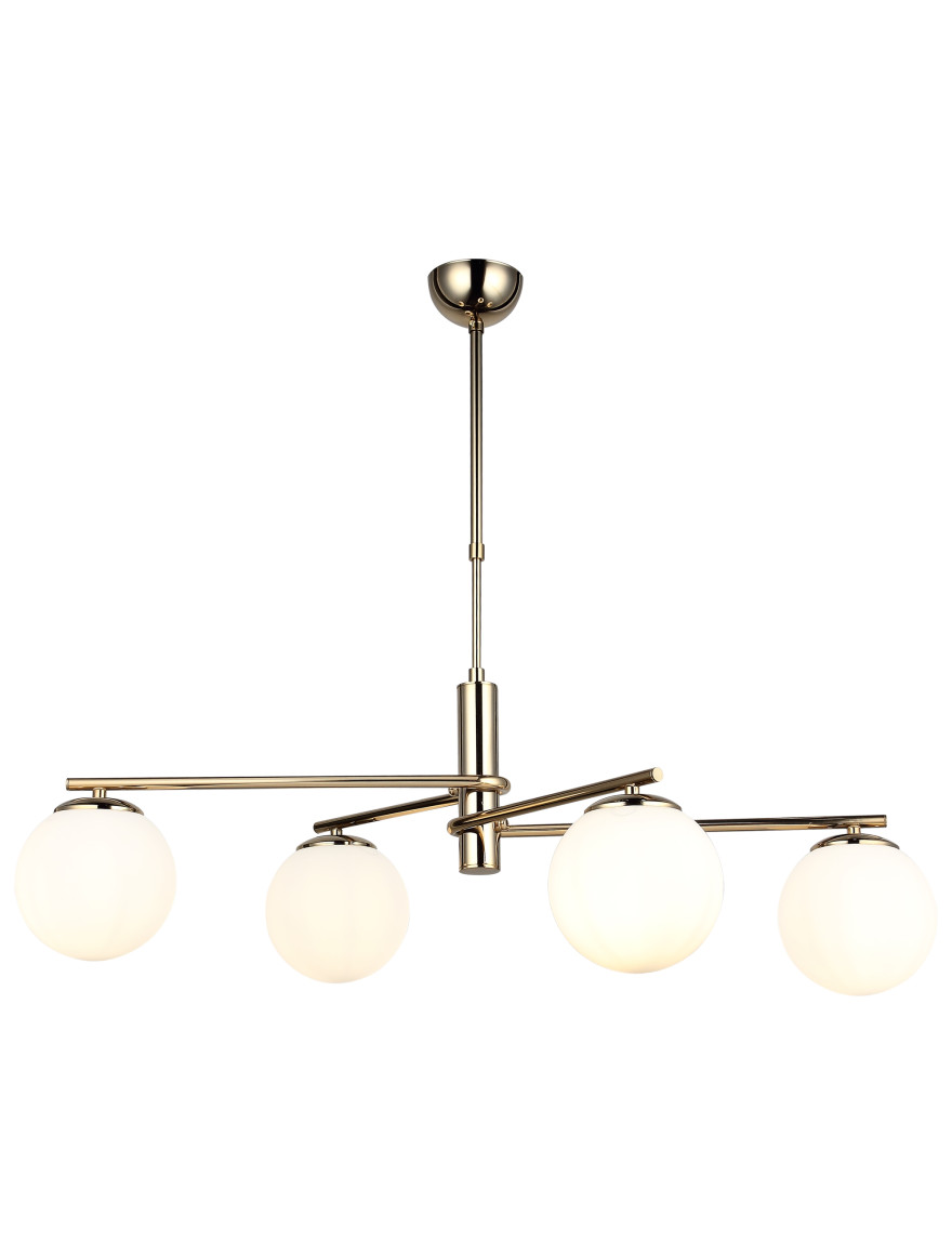 Lustră BUMERANG 4xE27 Line max 4x40W gold LUCEA