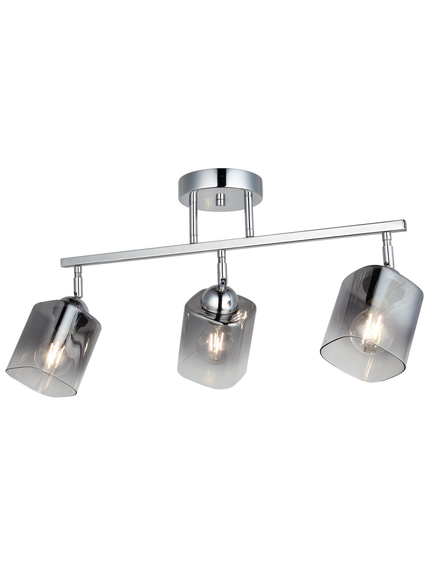 Lustră RAYO 3xE27 max 3x40W chrome LUCEA