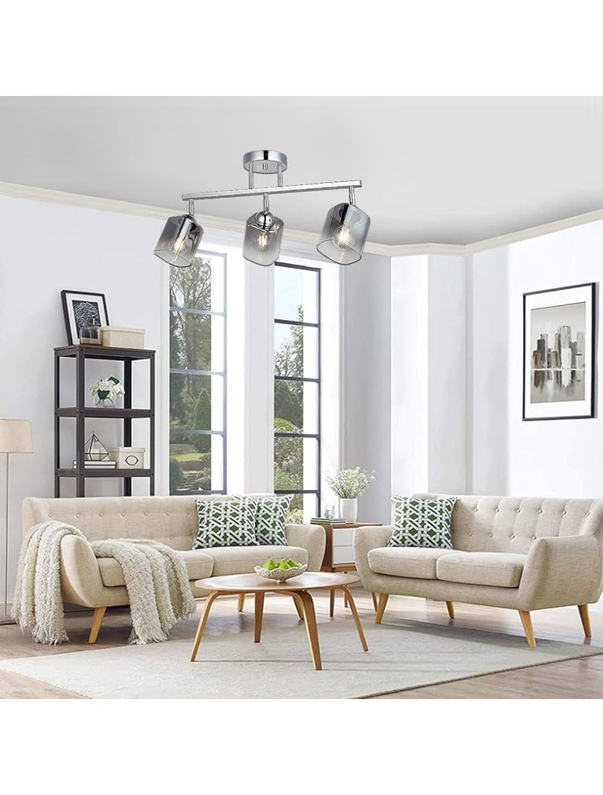 Lustră RAYO 3xE27 max 3x40W chrome LUCEA