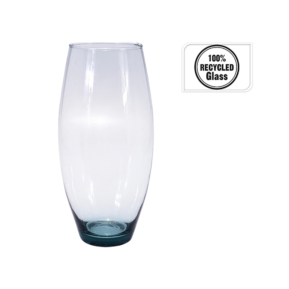 Vază din sticlă Conus H37cm, D17cm