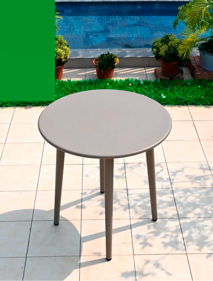 Masă exterior rotundă din alum. KW2369-3