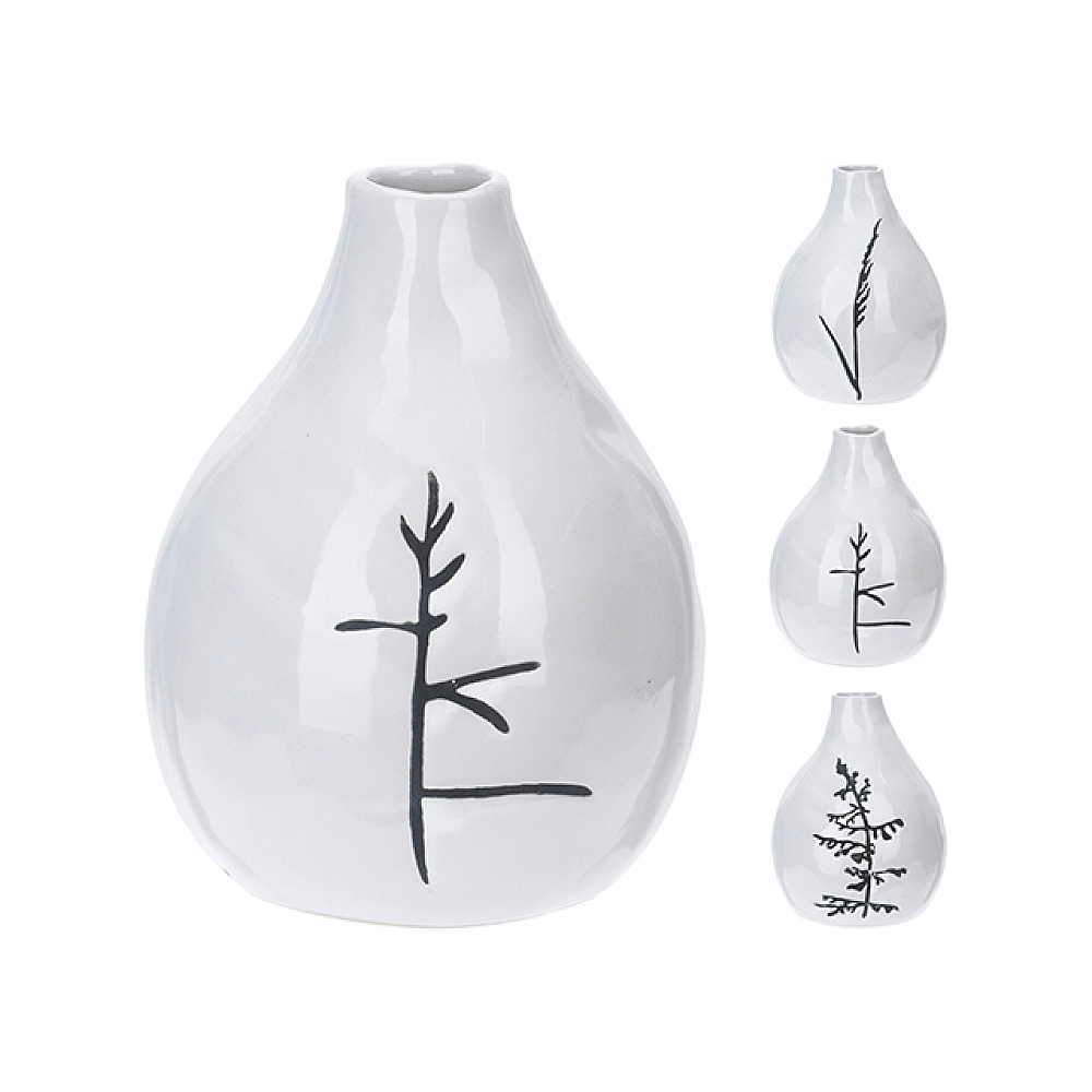 Vază din ceramică H14cm, D11cm