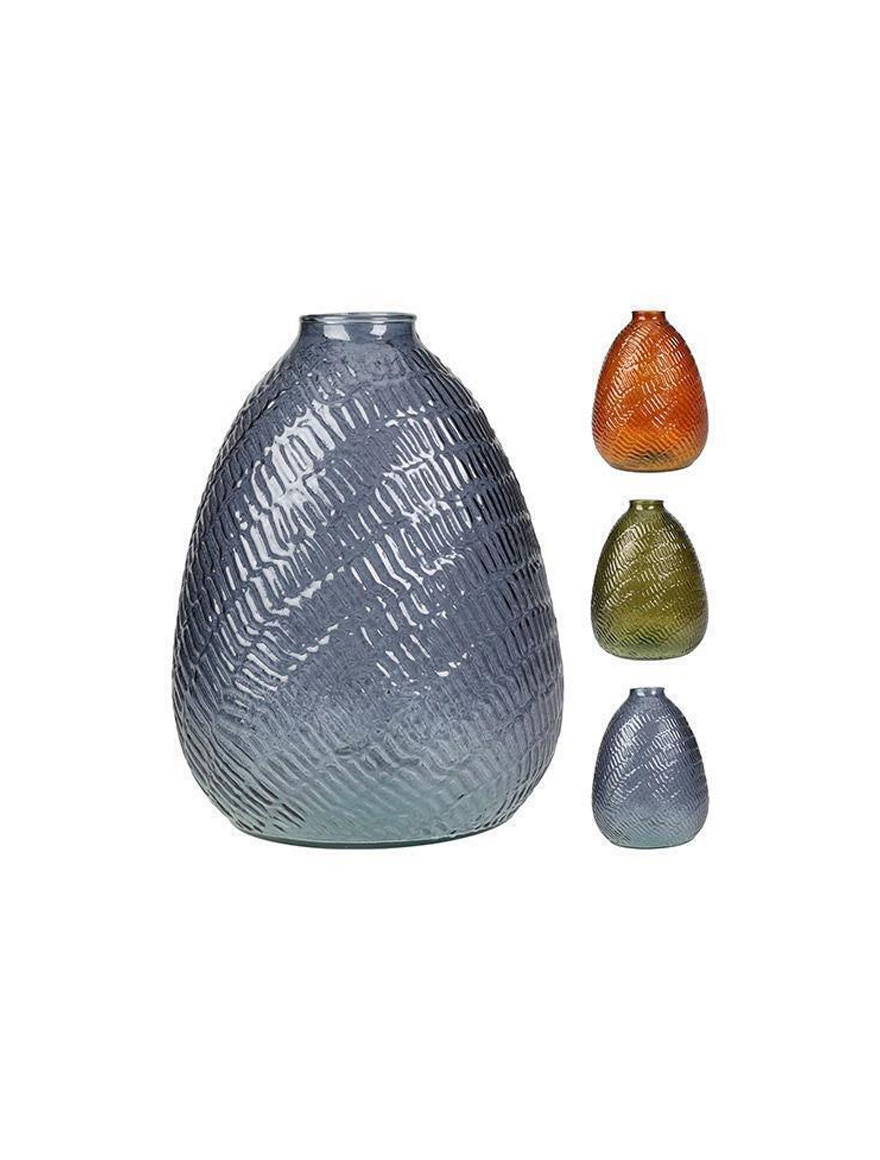 Vază din sticlă Corbel H22cm, D16cm