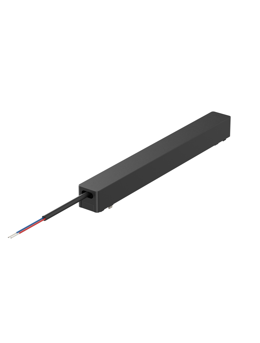 Driver p/u șină magnetică aplicată și încorporată Ultra Thin 48V 100W negru