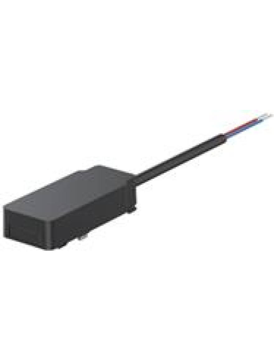 Conector de alimentare p/u șină magnetică aplicată și încorporată Ultra Thin NEGRU