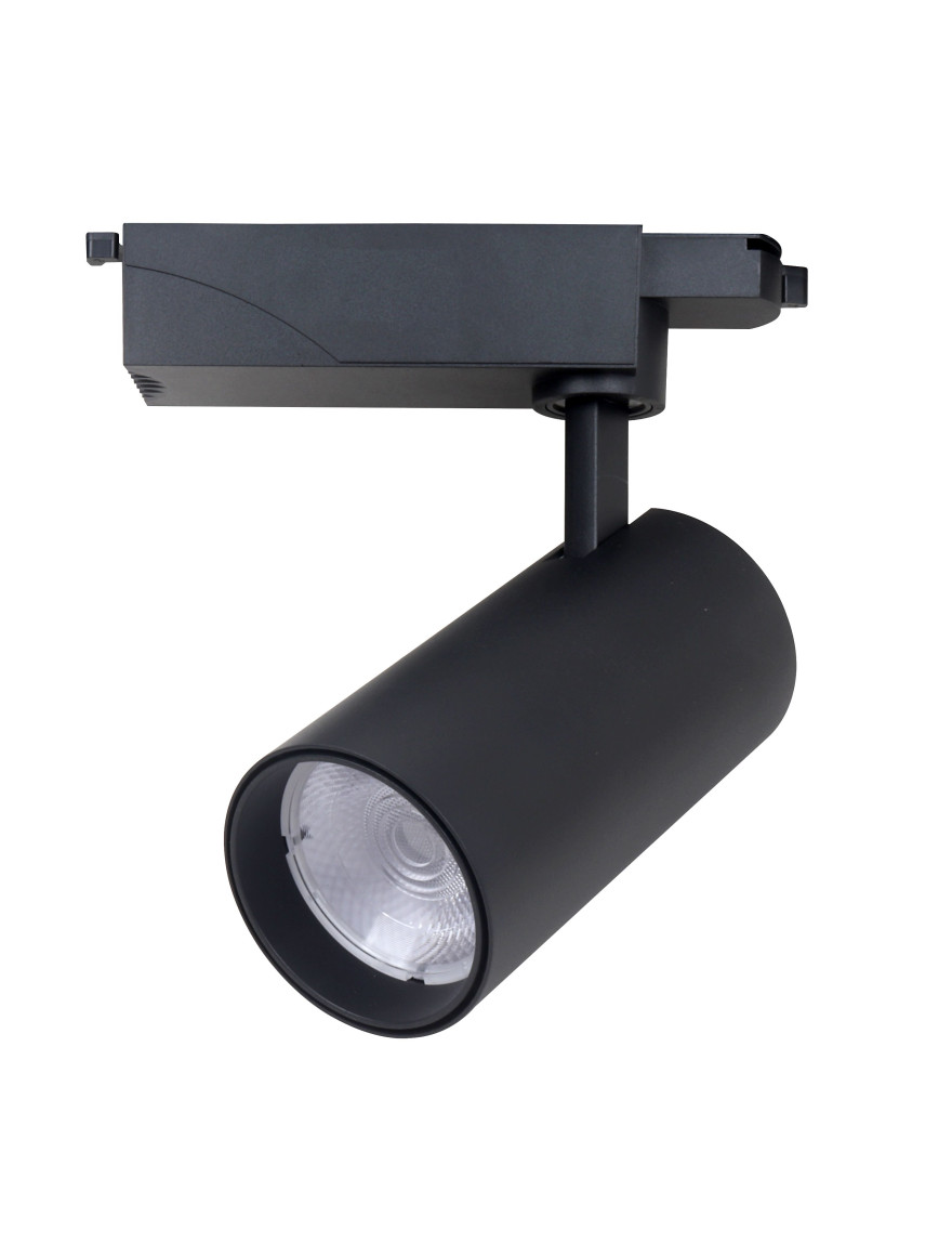 Proiector pentru șină track 30W 6000K 220V negru