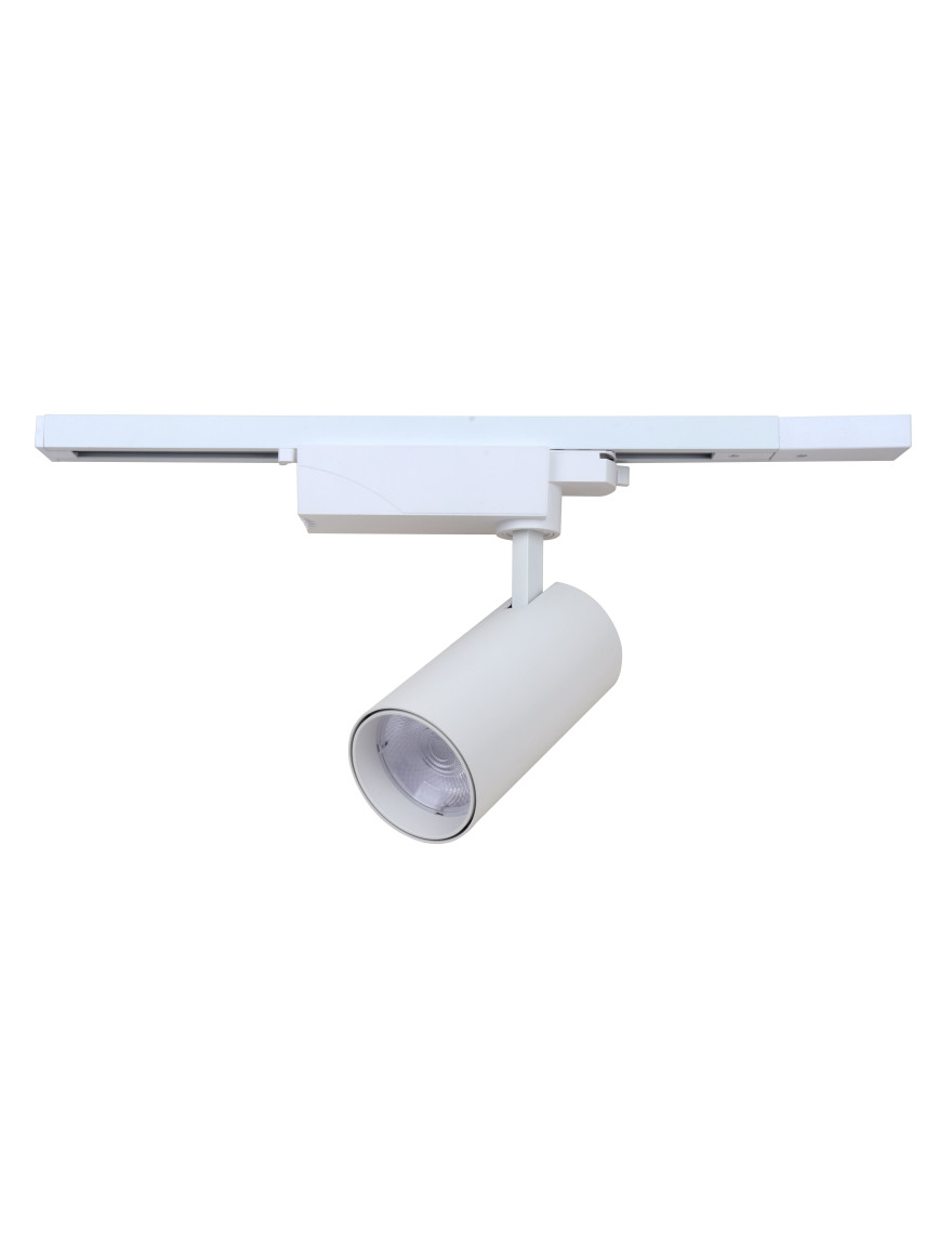 Proiector pentru șină track 20W 6000K 220V alb