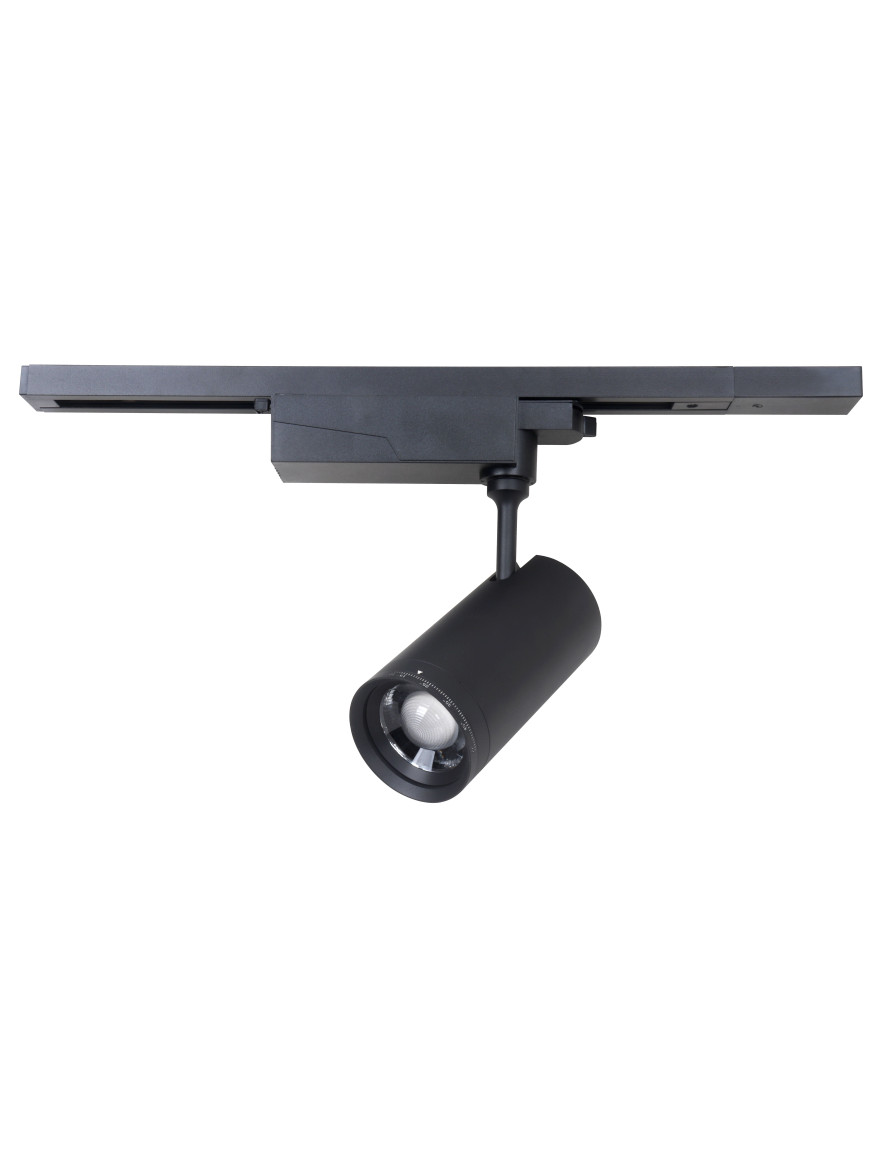Proiector ZOOM pentru șină track 18W 6000K 220V negru