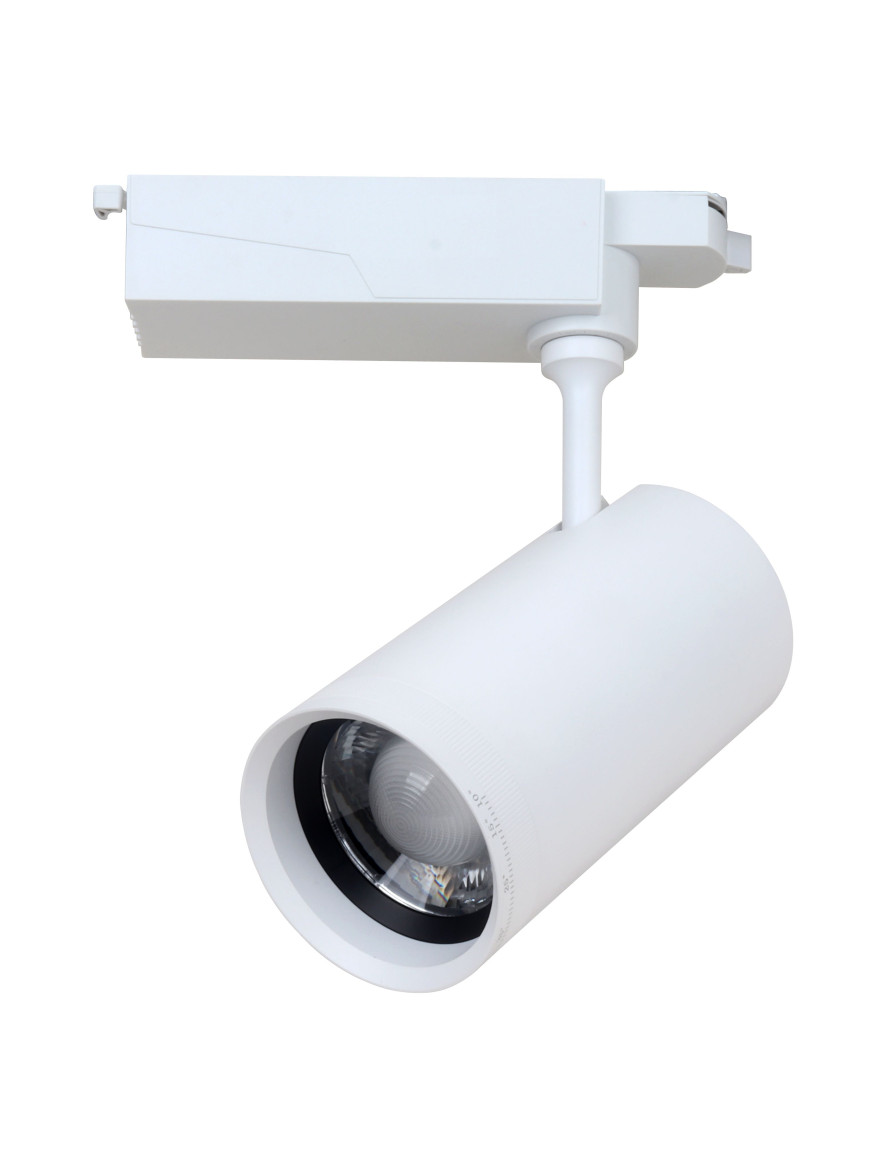 Proiector ZOOM pentru șină track 12W 6000K 220V alb