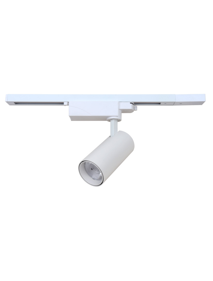 Proiector pentru șină track 30W 4000K 220V alb