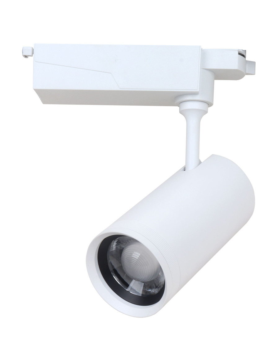 Proiector ZOOM pentru șină track 18W 6000K 220V alb