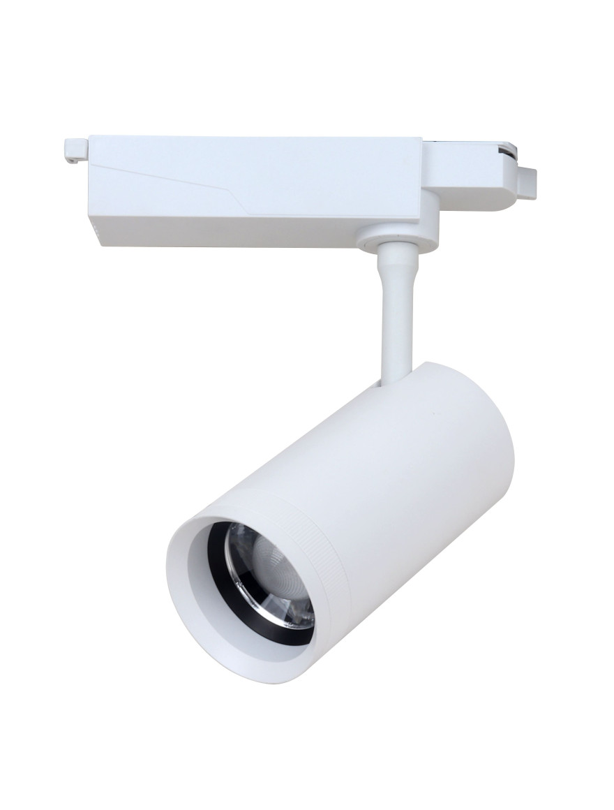 Proiector ZOOM pentru șină track 25W 4000K 220V alb