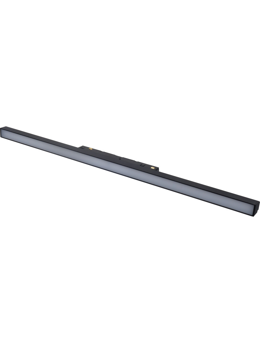Corp de illum. liniar pentru șină magnetică S20 20W 48v 4000K NEGRU