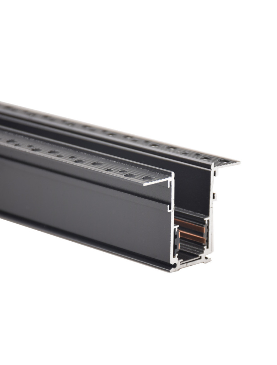 Șină Magnetică încorporată p/u gips S20 1 m neagră