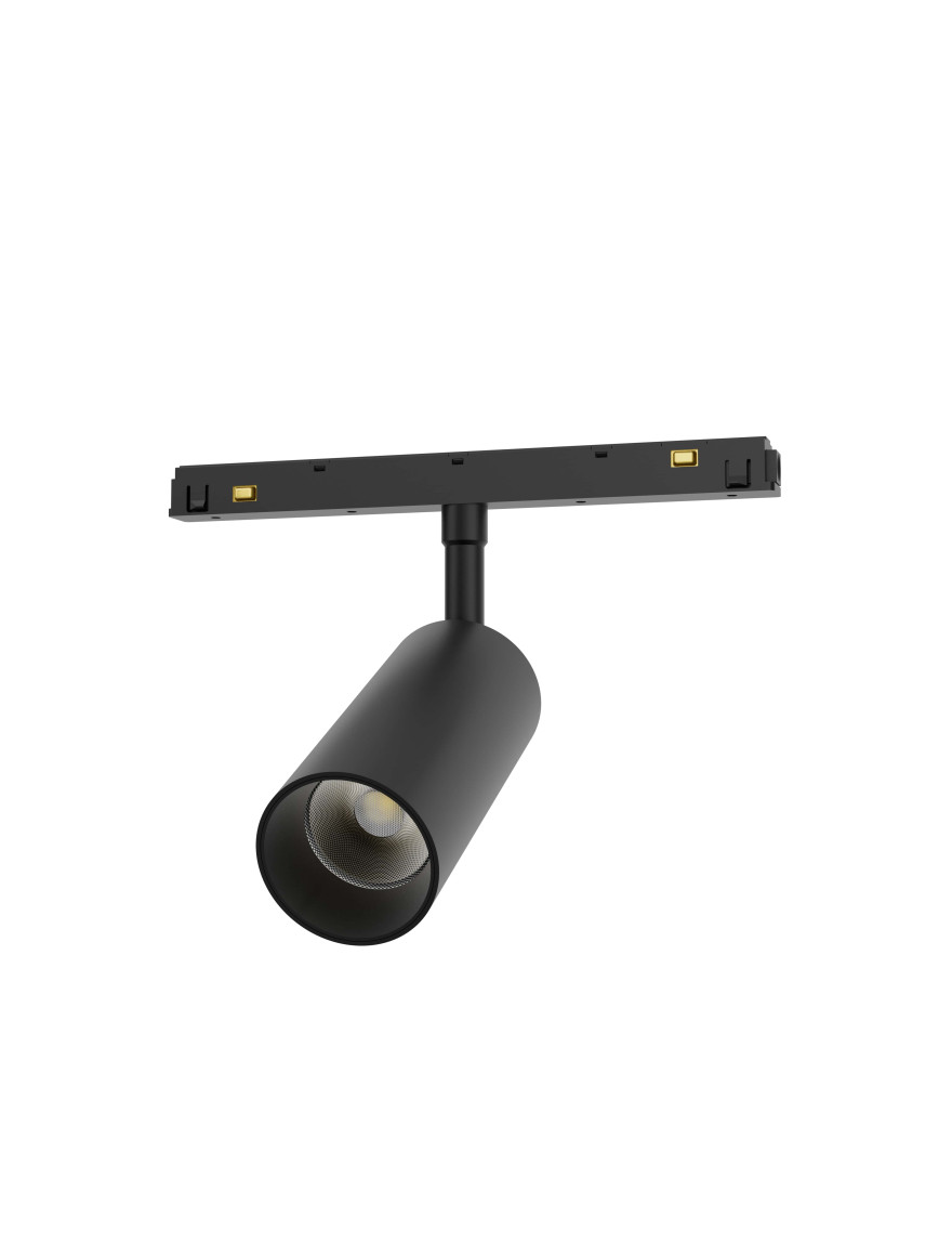 Proiector pentru șină magnetică S20 15W 48V 4000K  NEGRU