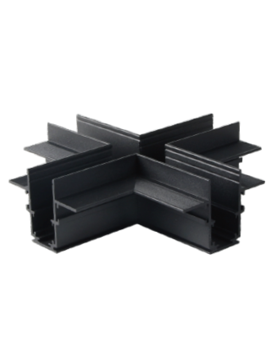 Conector tip X p/u șină magnetică încorporată S20 NEGRU