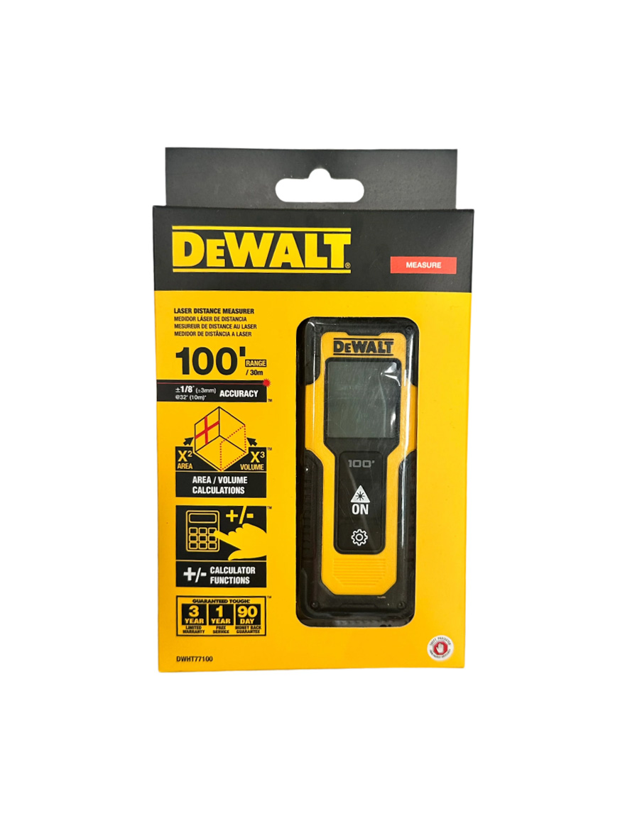 Telemetru cu laser DeWALT DWHT77100 30m