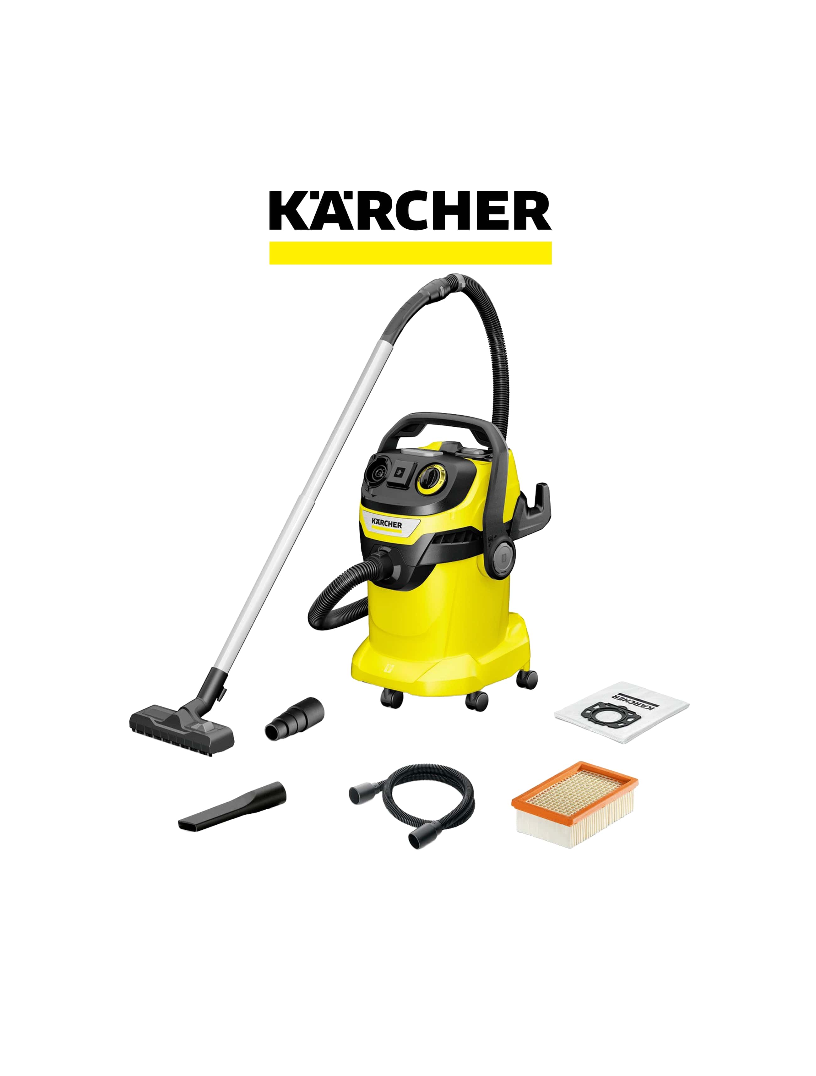 Пылесос для сухой и влажной уборки WD 6 P V-25/8/22/T Karcher