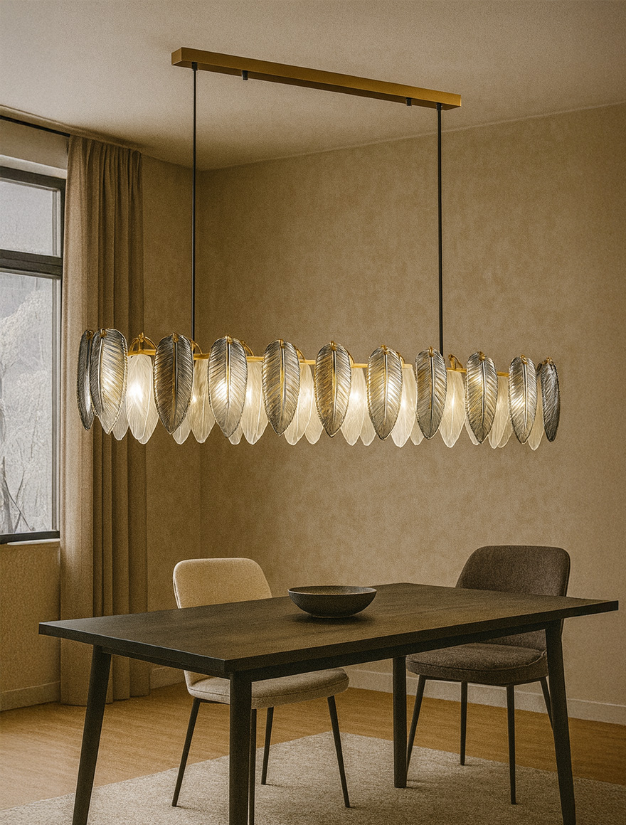 Lustră 5*E14 L860 white+smoky DL 10618P Luminaled