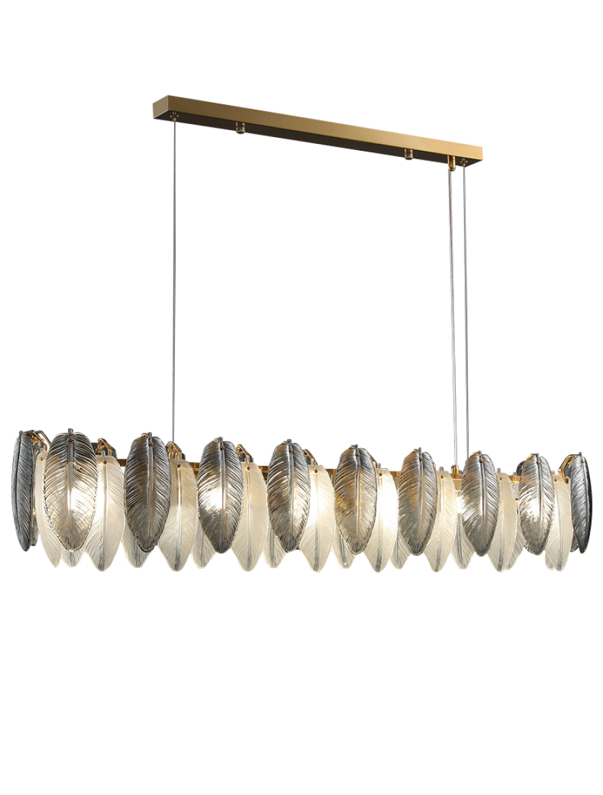 * Lustră 10*E14 L900 shine gold+smoky DL 10618P Luminaled