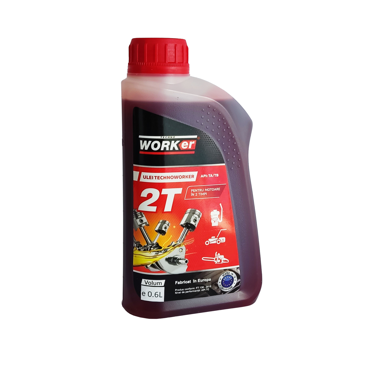 Ulei Technoworker 2T 0.6 L (Made în EU) VOR57592