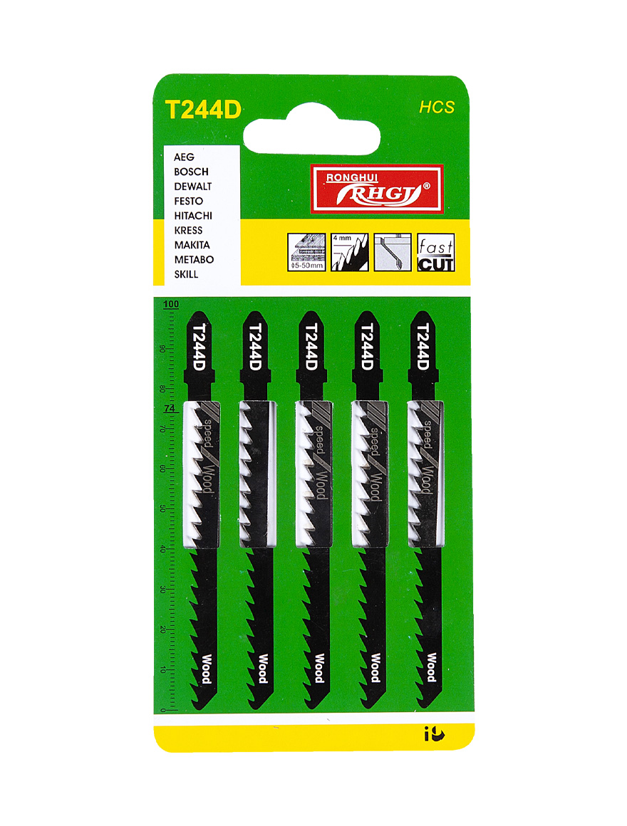 Пильные полотна для маятниковой пилы T244D, 5 шт.