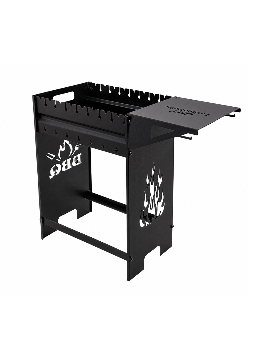 Mangal pliant înalt cu măsuță 2mm 00161