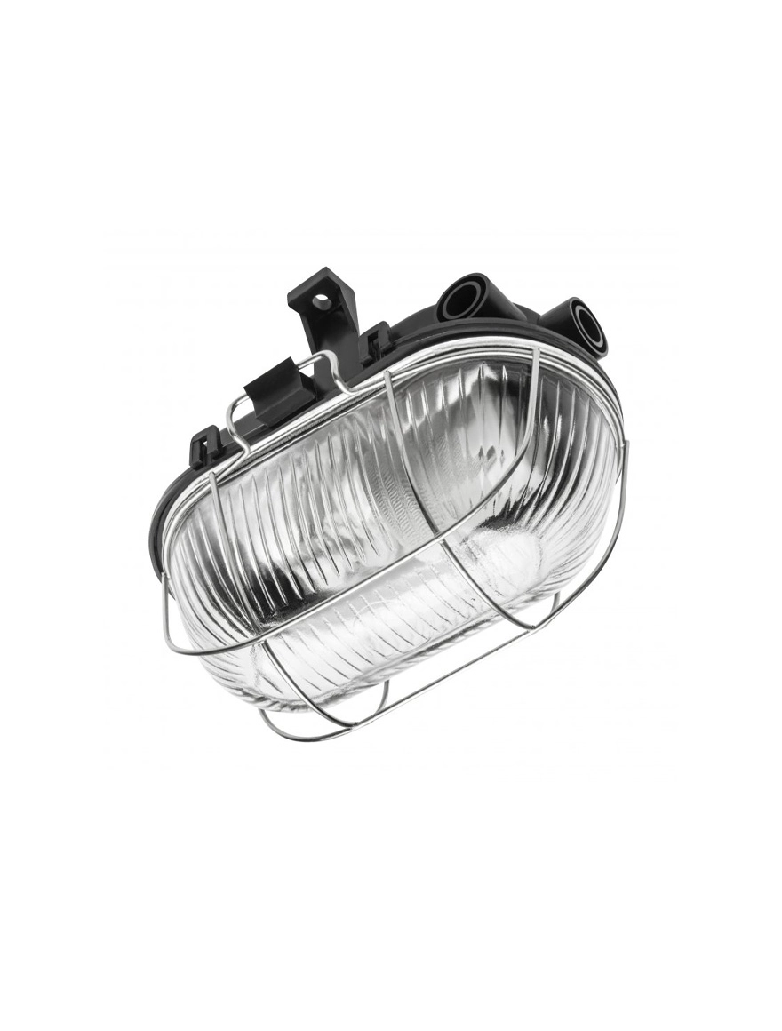 Corp de iluminat SANGUESA KAM max40W E27 IP44 negru GTV