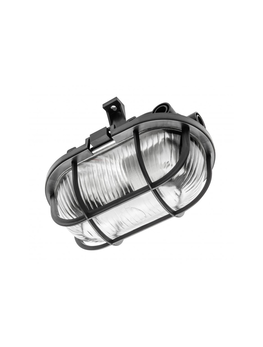 Светильник SANGUESA KAY max40W E27 IP44 черный GTV